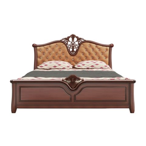 Falgun Wooden King Bed