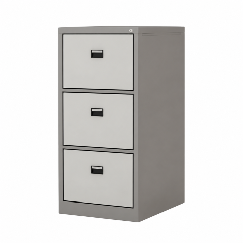 Dolna Three Drawer File Cabinet