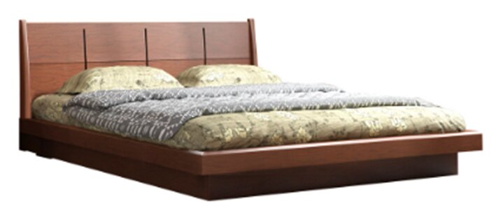 Falgun Wooden King Bed